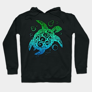 Sea Turtle Hawaiian Honu Hoodie